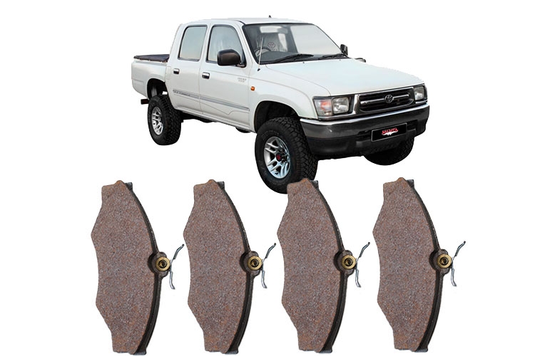 Pastilha Freio Dnt Hilux X Ludocar Pe As